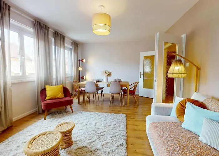 Апартаменты Chez Lea 1 Parking Кольмар